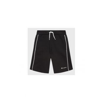 Pantaloni scurti copii -  Bumbac - Negru