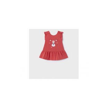 Rochie fetite -  301829942 - Bumbac - Rosu