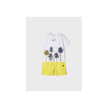 Set tricou si pantaloni scurti -  302029563 - Bumbac - Multicolor
