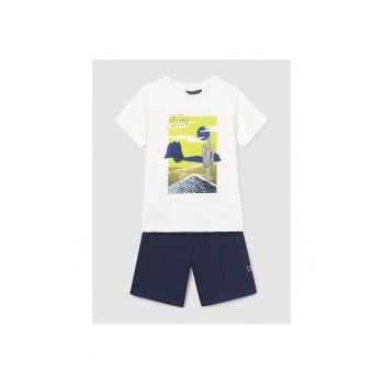 Set tricou si pantaloni scurti -  302032587 - Bumbac - Multicolor