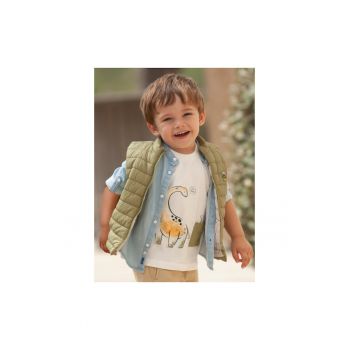 Tricou copii -  302022885 - Bumbac - Alb