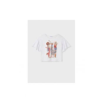 Tricou copii -  302081288 - Poliester - Alb