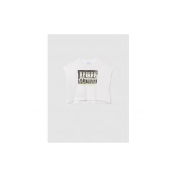 Tricou copii -  302081363 - Bumbac - Alb