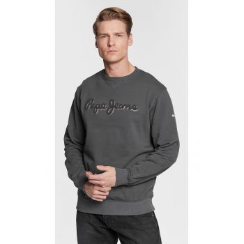 Bluza barbati - Bumbac - Gri de firma originala
