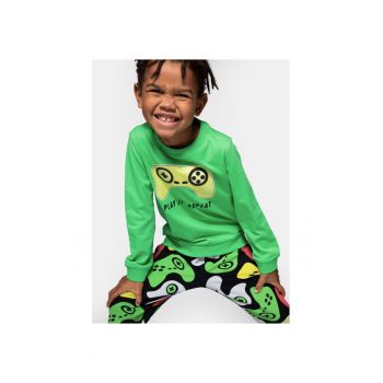 Bluza copii -  48081 - Verde - Bumbac