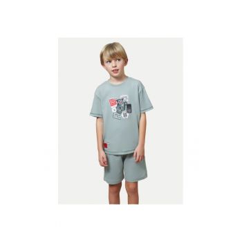 Pantaloni copii -  139635 - Albastru - Bumbac