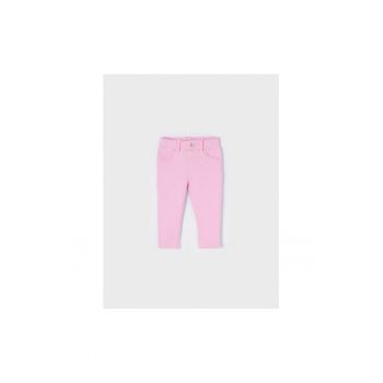 Pantaloni lungi -  209488456 - Bumbac - Roz