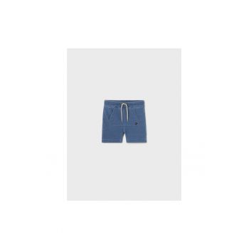 Pantaloni lungi -  302023844 - Bumbac - Albastru marin