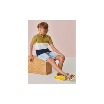 Pantaloni lungi -  302031580 - Bumbac - Albastru