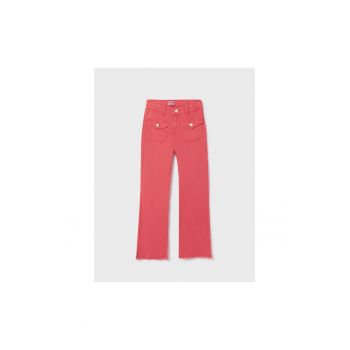 Pantaloni lungi -  302083251 - Bumbac - Coral