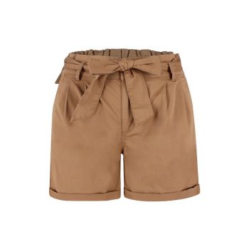 Pantaloni scurti -  Bumbac - Maro