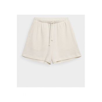 Pantaloni scurti dama -  302741946 - Bumbac/Poliester - Ecru