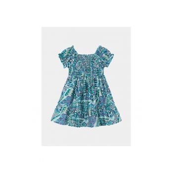 Rochie fete -  13799 - Multicolor - Bumbac