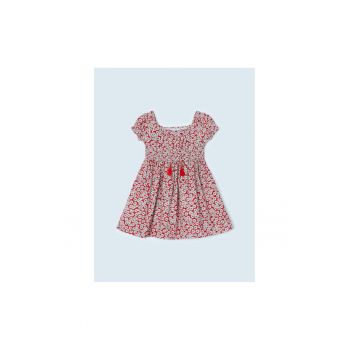 Rochie fete -  302078356 - Bumbac - Rosu