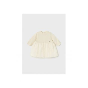 Rochie fetite -  Bumbac/Poliester - Ecru