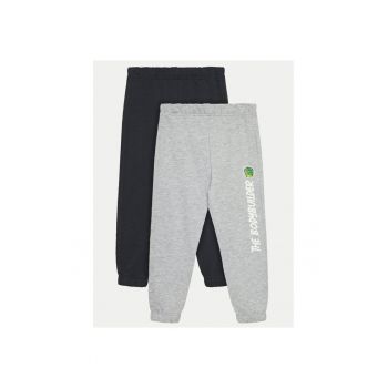 Set 2 perechi pantaloni copii -  832520 - Gri - Bumbac