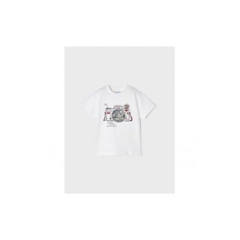 Tricou copii -  302025701 - Bumbac - Alb