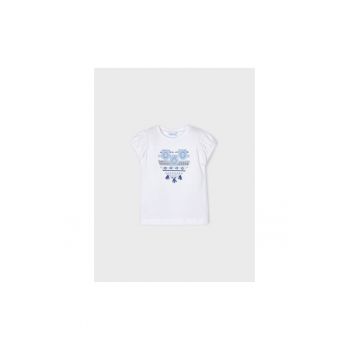 Tricou copii -  302067497 - Bumbac - Alb