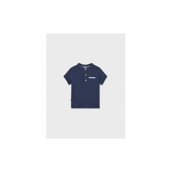 Tricou polo copii -  302023370 - Bumbac - Albastru marin