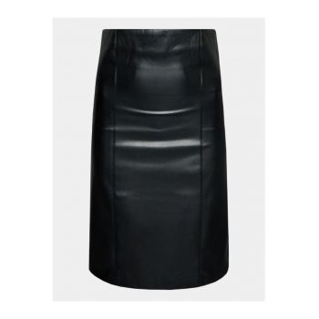Fusta dama -  302991440 - Piele Ecologica - Negru