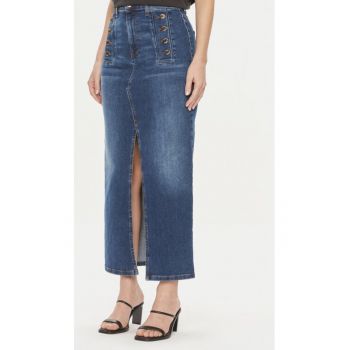 Fusta dama -  50203 - Albastru - Bumbac
