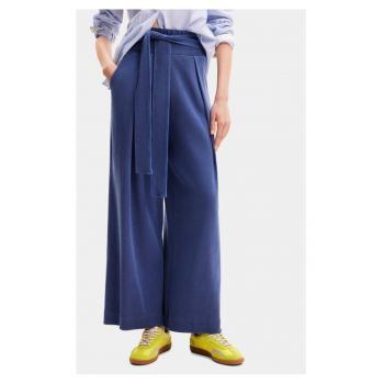 Pantaloni dama -  778903 - Albastru - Bumbac