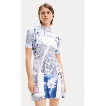 Rochie dama -  76756 - Albastru - Viscoza