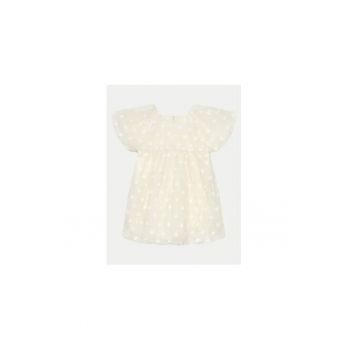 Rochie fete -  076725 - Ecru - Poliester
