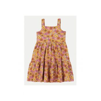 Rochie fete -  49866 - Multicolor - Bumbac