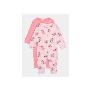 Set 2 body-uri copii -  833336 - Roz - Bumbac