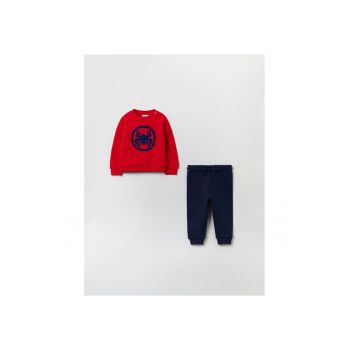 Trening copii -  112556 - Rosu/Bleumarin - Bumbac