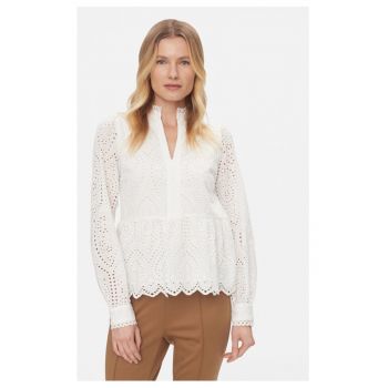 Bluza dama -  Alb - Bumbac