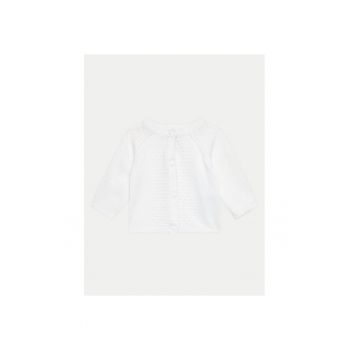 Cardigan copii -  47619 - Ecru - Bumbac