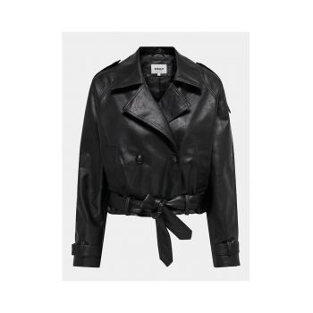 Geaca dama -  303387174 - Negru - Piele ecologica