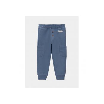 Pantaloni copii -  47954 - Albastru - Bumbac
