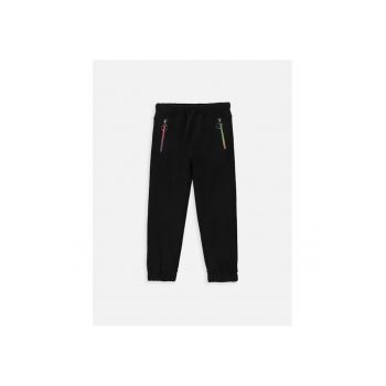 Pantaloni copii -  48210 - Negru - Bumbac