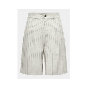 Pantaloni scurti dama -  303386153 - Alb - Viscoza
