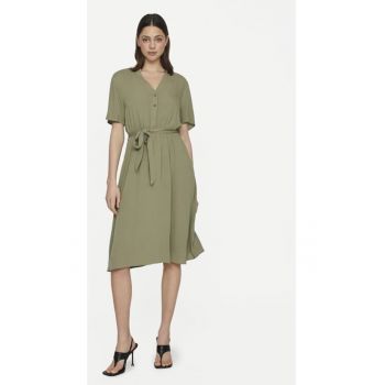 Rochie -  99433 - Viscoza - Verde