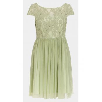 Rochie dama -  303566593 - Verde - Bumbac