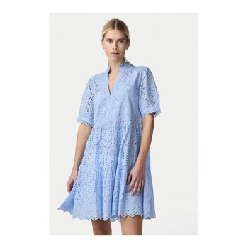 Rochie dama -  Albastru celest - Bumbac ieftina