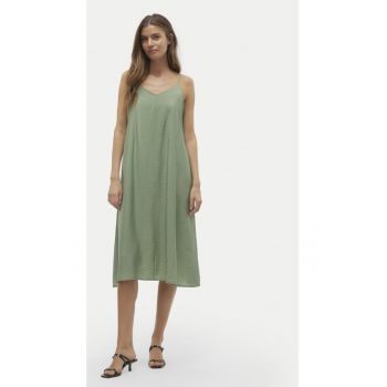 Rochie dama -  Verde - Viscoza