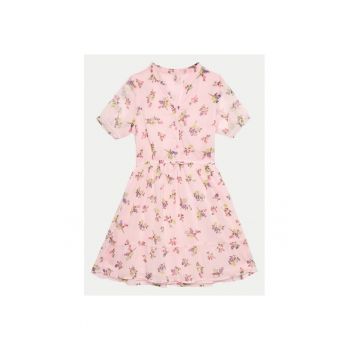 Rochie fete -  522254 - Roz - Poliester