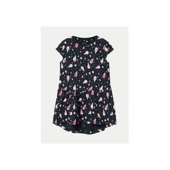 Rochie fete -  522957 - Bleumarin - Bumbac