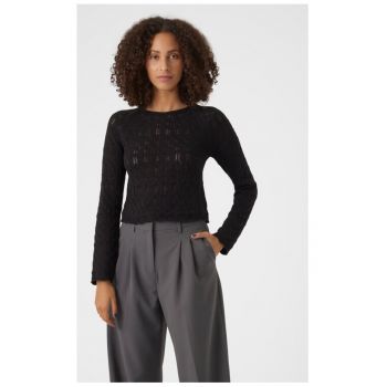 Pulover dama -  13952 - Bumbac - Negru