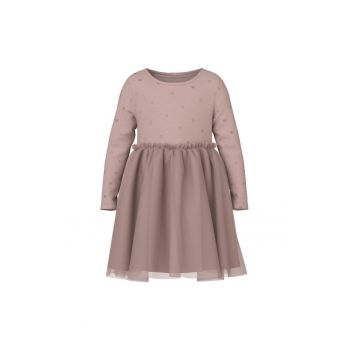 Rochie fete -  937967 - Roz - Bumbac