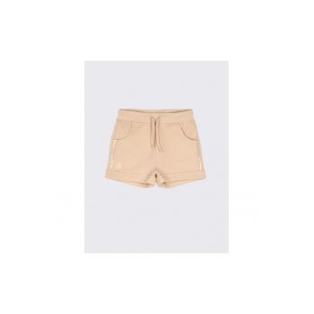 Pantaloni lungi -  302634378 - Bumbac - Elastan - Bej
