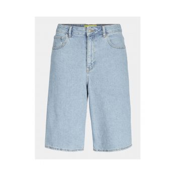 Pantaloni scurti dama -  303534059 - Albastru - Bumbac