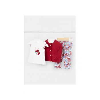 Compleu copii -  29899 - Rosu - Bumbac