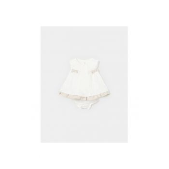 Rochie fete -  30055 - Ecru - Bumbac