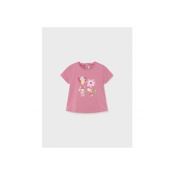 Tricou copii -  12495 - Roz - Bumbac